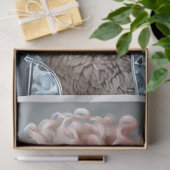 Glamours Pink Hair Llama Salon Day Decoupage Seidenpapier (Geschenk)