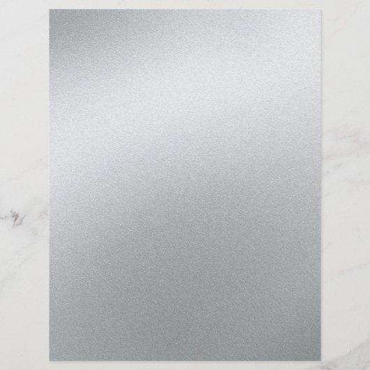 Glamours Silber | Schwarzweiß-Real-Anwesen Flyer (Hinten)