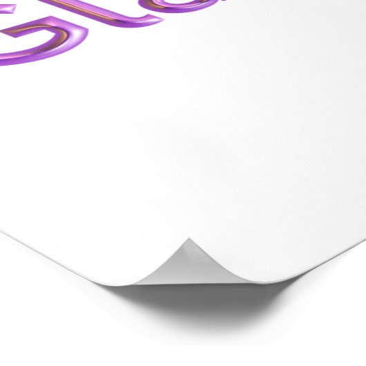 Glamping Behalt Calm Poster (Ecke)