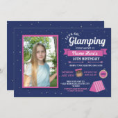 Glamping Camp Foto schläft über die Einladung der (Vorne/Hinten)