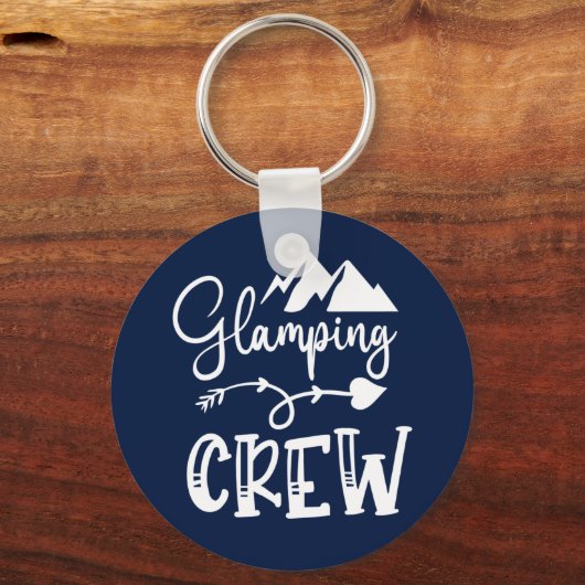 Glamping Camping Camper Zubehör Schlüsselanhänger (Vorderseite)
