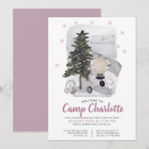 Glamping Camping Geburtstagsparty