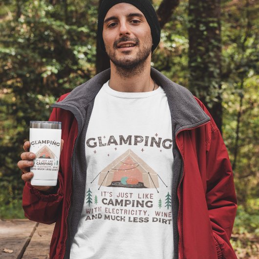 Glamping Camping T-Shirt