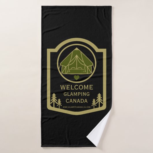 Glamping Canada Business Badehandtuch (Badehandtuch)