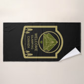Glamping Canada Business Badehandtuch (Badehandtuch)
