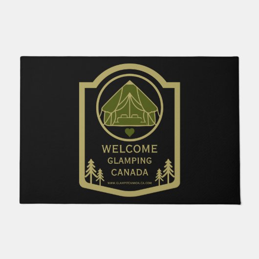 Glamping Canada Business Fußmatte (Vorderseite)