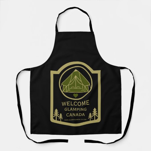 Glamping Canada Business Schürze (Vorderseite)
