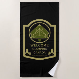 Glamping Canada Business Strandtuch