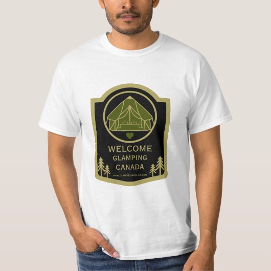 Glamping Canada Business T-Shirt (Vorderseite)