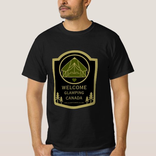 Glamping Canada Business T-Shirt (Vorderseite)