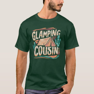 Glamping-Cousin Sommer Wüsten-Glamping-Cousin-Crew T-Shirt