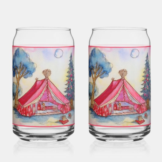 Glamping Glas (Vorderseite)