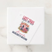 Glamping Last Train Junggeselinnen-Abschied Weeken Geschenkanhänger (Beispiel)