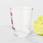 Glamping Last Train Junggeselinnen-Abschied Weeken Schnapsglas (Rechts)