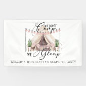 Glamping-Party Banner (Horizontal)