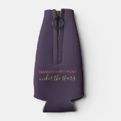 Glamping-Party individuell anpassbar Flaschenkühler (Rückseite)