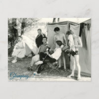 Glamping..? Postkarte