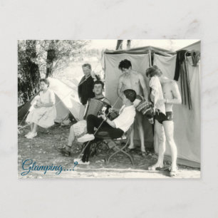 Glamping..? Postkarte