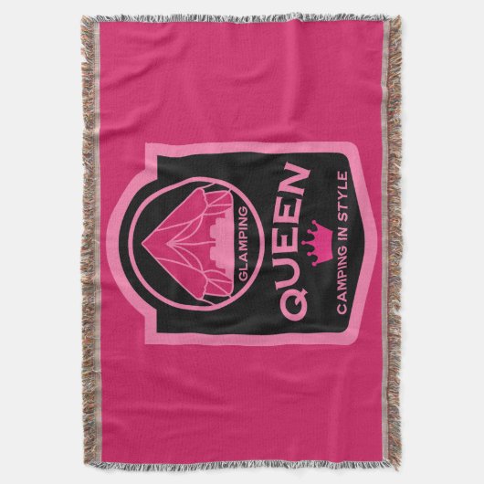 Glamping Queen Camping Decke (Vorderseite Vertikal)