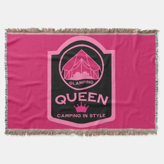 Glamping Queen Camping Decke (Vorderseite)