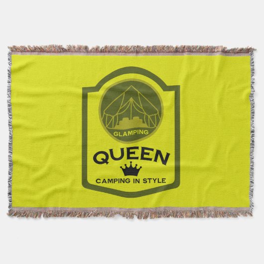 Glamping Queen Camping Decke (Vorderseite)