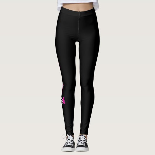 "Glamping QUEEN" Leggings (Vorderseite)