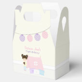 Glamping Sleepover Party Geschenkschachtel (Geöffnet)