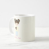 Glamping Sleepover Party Kaffeetasse (Vorderseite Links)