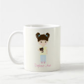 Glamping Sleepover Party Kaffeetasse (Links)