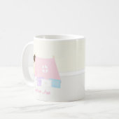 Glamping Sleepover Party Kaffeetasse (Vorderseite Links)