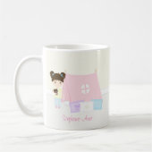 Glamping Sleepover Party Kaffeetasse (Links)
