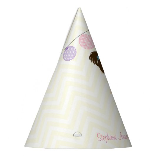 Glamping Sleepover Party Partyhütchen (Links)