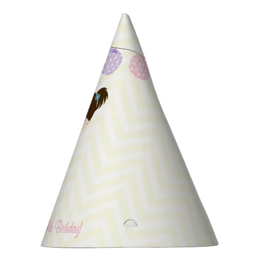 Glamping Sleepover Party Partyhütchen (Rechts)