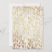 Glamping Themed Birthday Einladung (Rückseite)