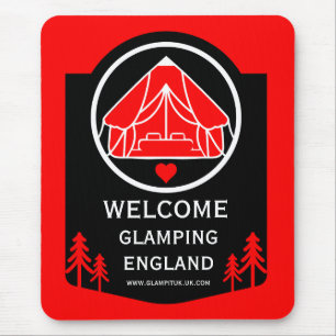Glamping United Kingdom Business Mousepad