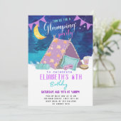 Glamping Verschiedenes Design Geburtstagskarte (Stehend Vorderseite)