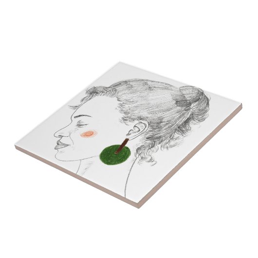 Glance Sketch Fliese (Seite)