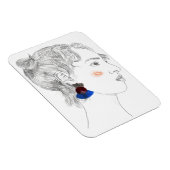 Glance Sketch - Portrait Magnet (Rechte Seite)