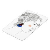 Glance Sketch - Portrait Magnet (Linke Seite)