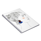 Glance Sketch - Portrait Notizblock (Rechte Seite)