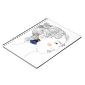 Glance Sketch - Portrait Notizblock (Linke Seite)