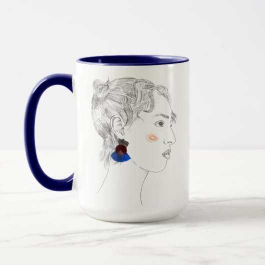 Glance Sketch - Portrait Tasse (Links)