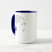 Glance Sketch - Portrait Tasse (Vorderseite Links)