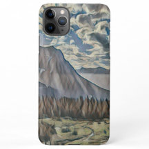 Glancier National Park Art Phone Case