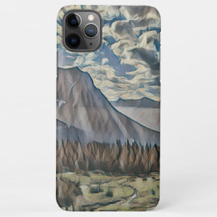 Glancier National Park Art Phone Case iPhone 11Pro Max Hülle