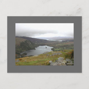 Glanmore Lake von Healy Pass Irland. Postkarte