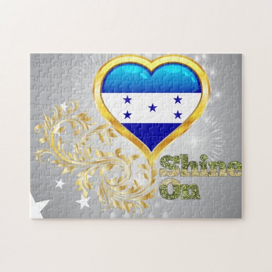 Glanz auf Honduras Puzzle (Horizontal)