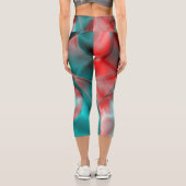 Glanz Capri Leggings (Rückseite)