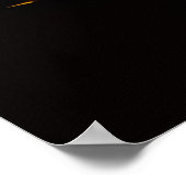 Glanz der Nachtfeder Poster (Ecke)