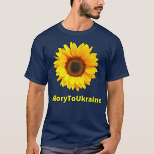 Glanz für die Ukraine Sonnenblumenprämie T-Shirt